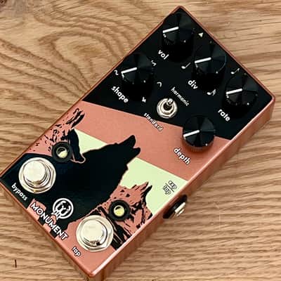 Walrus Audio Monument Harmonic Tap Tremolo V2 Coral / Black, In Stock Ships Fast ! image 5