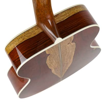 New Martin Custom Shop Style-42 OM 14-Fret Black Top w/Adirondack Spruce & Cocobolo image 7