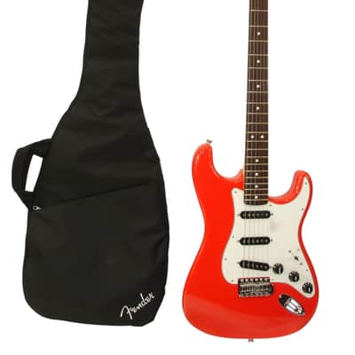 2023 Fender Made in Japan Limited International Color Stratocaster Electric Guitar, Rosewood Fingerboard, Morocco Red w/ Bag image 1