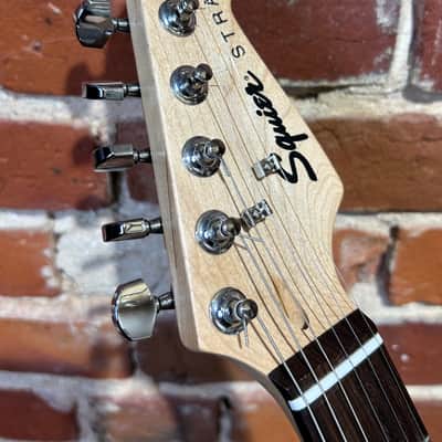 Squier By Fender 50th Anniversary Strat 1996 - Black image 8