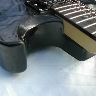 Dean Boca 6 string Charcoal with flake image 13