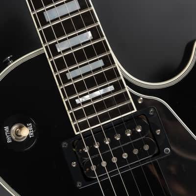 2012 Gibson Custom Shop Les Paul Custom with Chrome Hardware - Ebony | USA Black Beauty Open Coil 490R 498T Humbucker Pickups Long Neck Tenon | CoA OHSC image 21