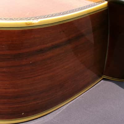 1973 Hand Made K Yairi YW400 Acoustic Guitar, very early model+Hard Case image 16