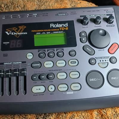 Roland TD-8 Drum Sound Module 1999 - 2005 - Silver