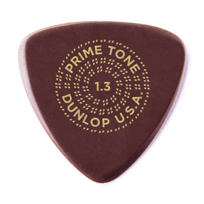 Dunlop Guitar Picks  6 Pack  Primetone Small Tri Hand Sculpted Smooth  1.3mm image 4