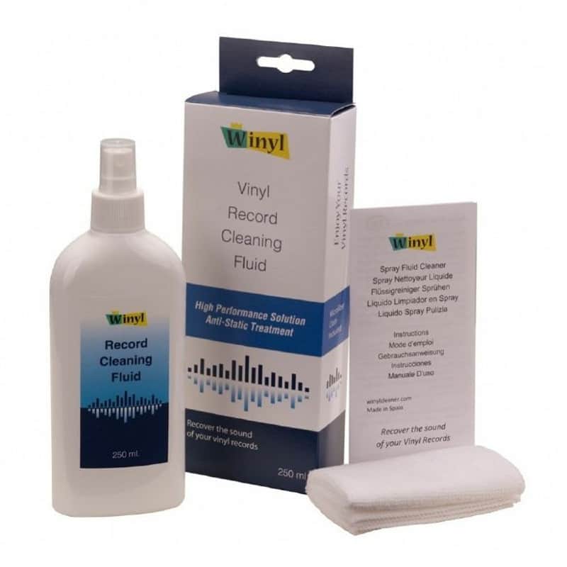 Winyl Cleaner Winyl Vinyl Record Cleaning Fluid Spray (250ml) Re