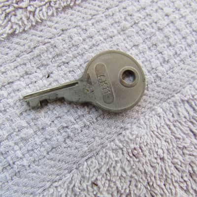 Vintage Key For 1950's Gibson/Lifton Case Cool Key That WORKS! Great Case Candy Vintage Case Key For Gibson Hardshell Cases image 1