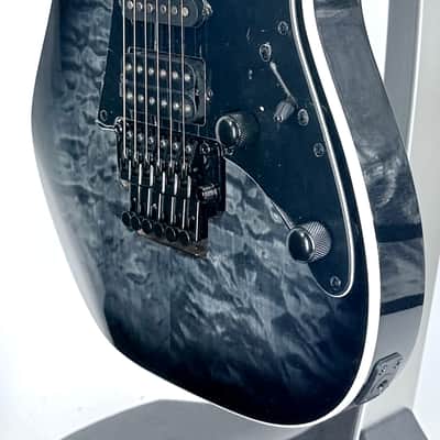 Ibanez Ibanez RG450QMBTGB Electric Guitar-Transparent Gray Burst image 4