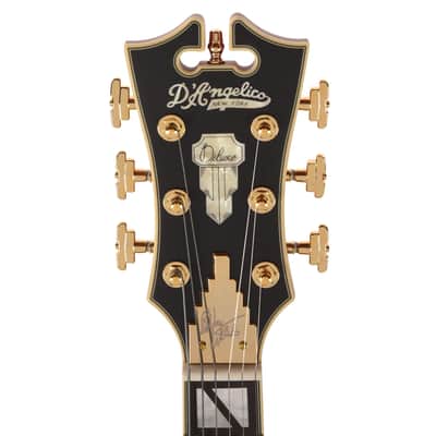 D'Angelico Deluxe Bobby Weir 3 Semi-Hollow Satin Trans Wine image 6