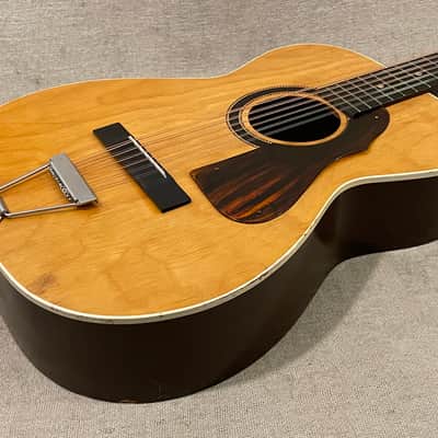1970 USA Harmony Stella H913 Slot Head 12 String Acoustic Guitar Natural image 6