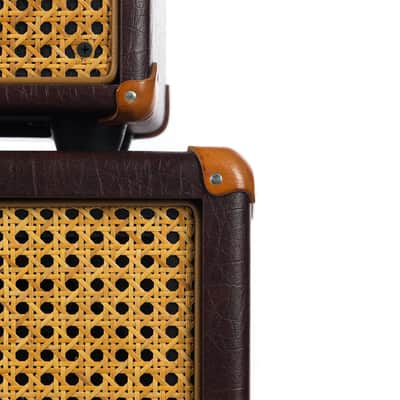 Mesa Boogie Mark Five:25 Head and 1x12 Cab - Wine Taurus Wicker Grille image 6