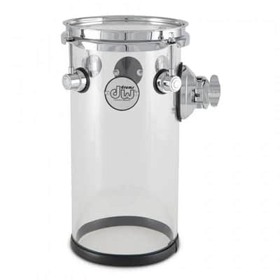 DW Design Rata Tom 6x12 Clear Acrylic image 1