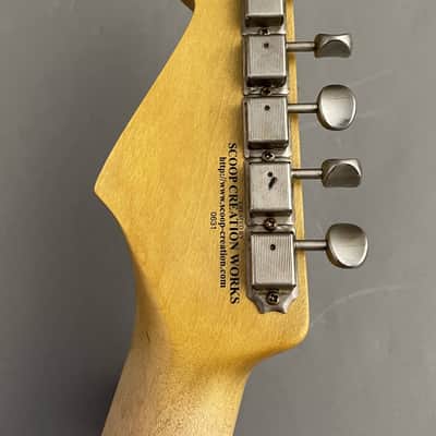 SCOOP CREATION WORKS 62-ST w/Tortoise Pickguard Hard Aged - Fiesta
