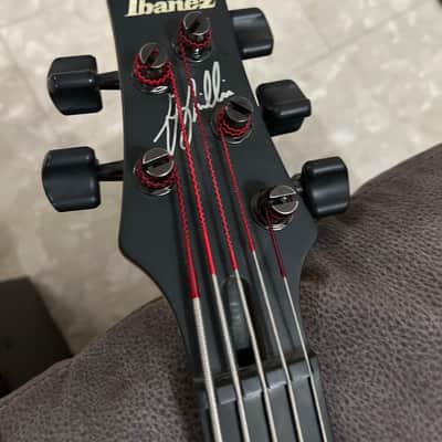 Ibanez GWB35-BKF Gary Willis Signature Soundgear Fretless 2004 - Present - Black Flat image 3
