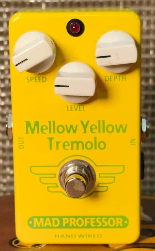 Mad Professor Mellow Yellow Tremolo 2010s - Yellow image 1