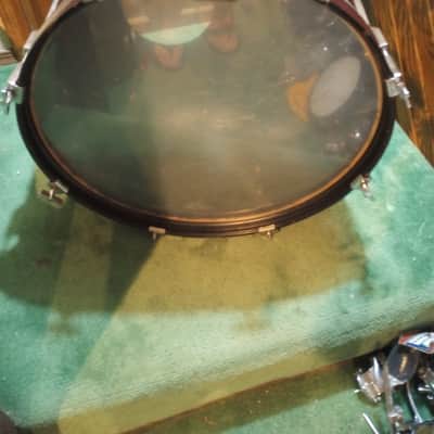 Tama Rockstar Made in Japan 22"(diameter)x16"(depth) Bass Drum 1980's - Plumb/Purple image 8