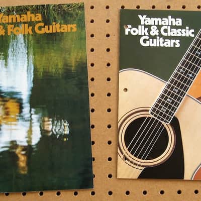 Yamaha Acoustic Guitar Catalogs 70s image 1