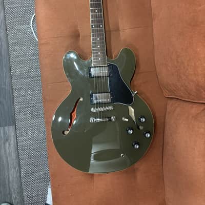 Epiphone 335 - Olive Drab Upgrades image 6