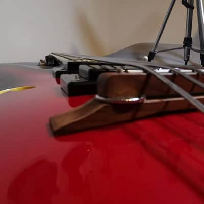 *MINT* 1968-1970 Univox Bass (Japan) - Red Burst image 16