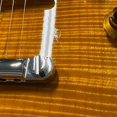 Hamer Custom Shop Newport Pro (2003) - Amber #52665 with Original Hard Case image 16
