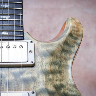 PRS USA Paul Reed Smith Custom 24 Tremolo "Faded Whale Blue + Ebony" (2017) image 8
