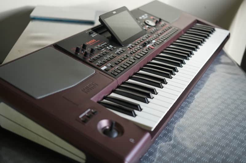 Korg PA1000 61-Key Professional Arranger 2017 - Present - Red image 1