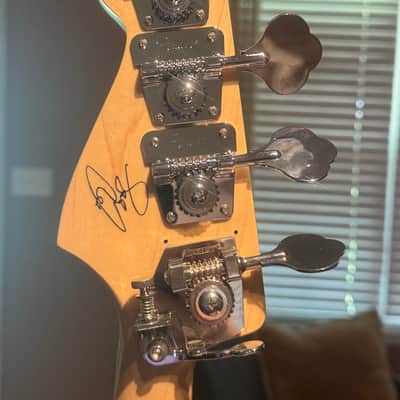 Fender MIM Geddy Lee Jazz Bass 2012 - Present - Black image 3