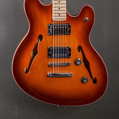 Squier Affinity Series Starcaster Deluxe - Sienna Sunburst image 2