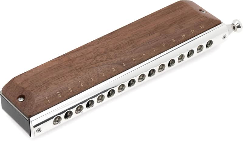 Suzuki S-64CW Sirius 16-hole Chromatic Harmonica - C3-D7 image 1