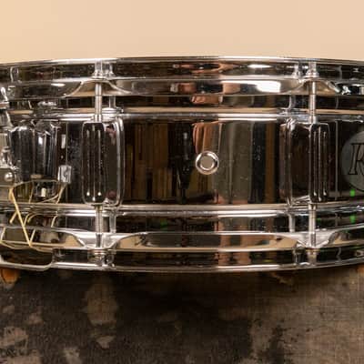 Vintage Rogers 5x14 Chrome R-380 Snare Drum image 8