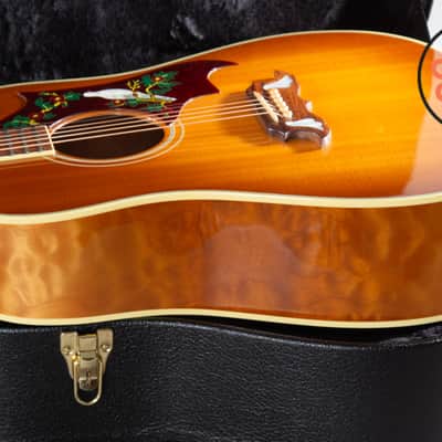 2016 Gibson Custom Shop Dove Quilt Maple Limited Edition Honeyburst | Original Case & COA image 5