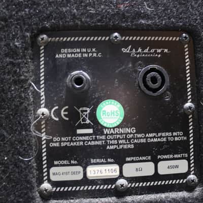 Ashdown MAG410T/ Bass Cabinet image 5