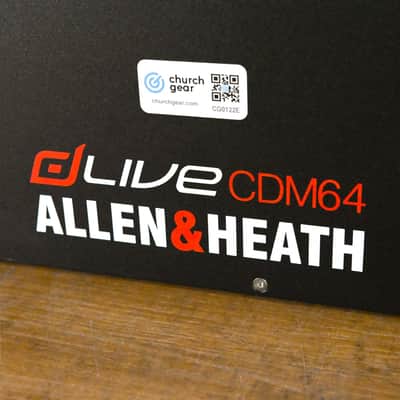 Allen & Heath dLive CDM64 MixRack 64-in/32-out Digital Stage Box CG0122E image 10