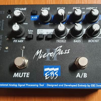 EBS MicroBass 2 Bass Preamp Pedal effect image 5