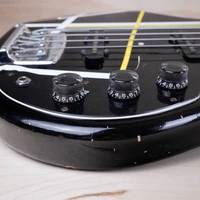 Yamaha Super Bass SB-500 1970s Black Converted to Fretless Made in Japan MIJ w/ Bag image 8