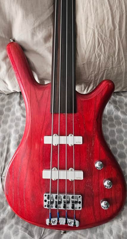 Warwick German Pro Series Corvette Fretless 4 String Bass image 1