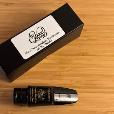 Ishimori Woodstone Traditional Jazz Mouthpiece Alto sax #5 2025 - Black image 3