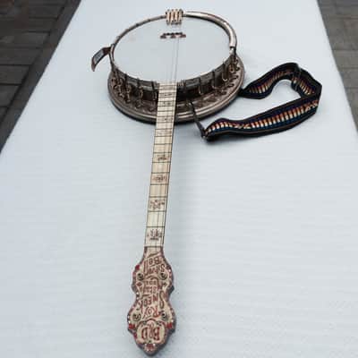 Bacon & Day Roy Smeck #4 Silver Bell Tenor Banjo 1930's Vintage image 5