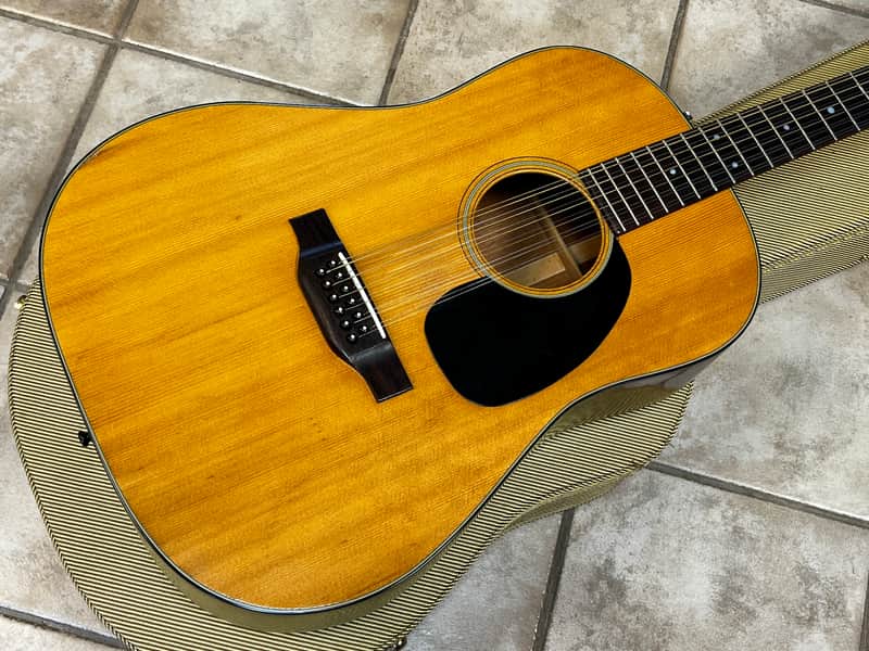 1968 CF Martin D12-20 12 String Natural - Very Good