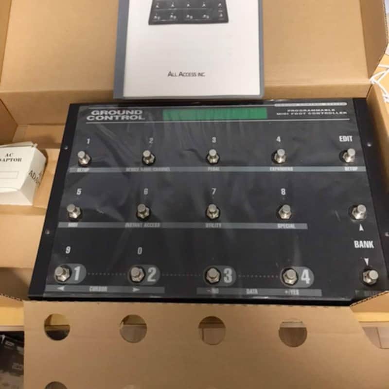 2010″ Voodoo Lab GCP Ground Control Pro MIDI Foot Controller B…