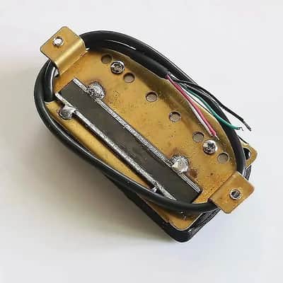 Black 3 Coils Dual Rails Humbucker Guitar Pickup image 3