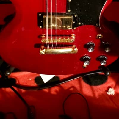 Jay Turser SG style 12 string Red image 5