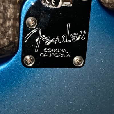 2018 Fender American Elite Stratocaster electric guitar in Sky Blue Burst Finish made in the usa ohsc image 10