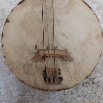 Handmade Loutar / Guembri Unknown - Natural / Dark Brown image 2