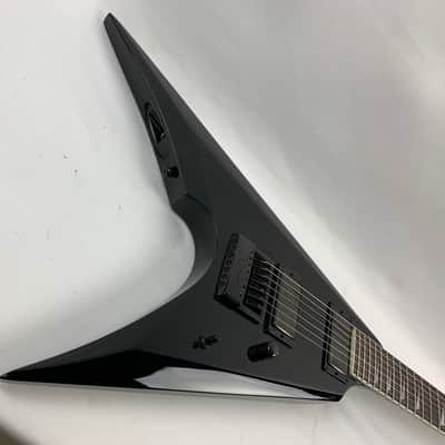 ESP LTD Arrow-1007 Baritone EverTune ET 7-String Electric Guitar Black B-Stock Larrow1007betblk image 10