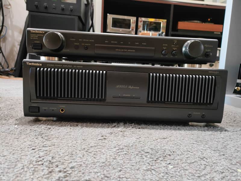 Technics SE-A800S + SU-C800 Pre and Power Amp