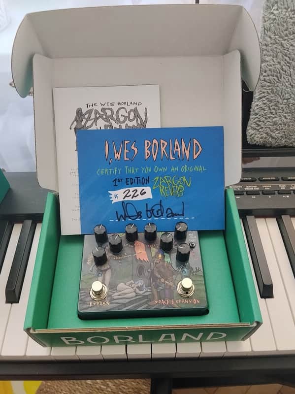 KHDK Electronics Wes Borland Zargon Reverb 2023 - Grey image 1