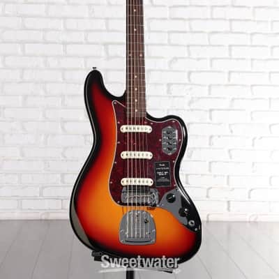 Fender Vintera III Early '60s Bass VI 6-string Electric Bass Guitar - 3-color Sunburst (Bass6V360RSBd1) image 1