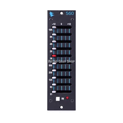 API 560 10-Band Analog Graphic Equalizer 500-series EQ Used image 1