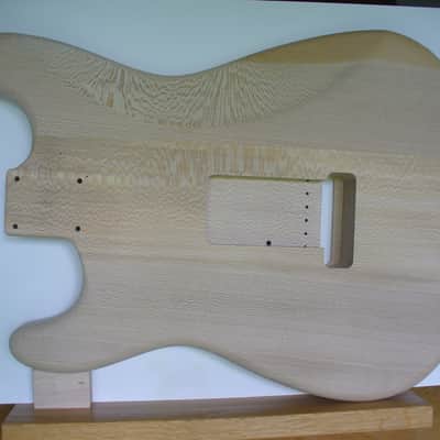 Exotic '62 S-Style Quarter Sawn American Sycamore Guitar Body for Strat® Neck Natural made in USA image 5
